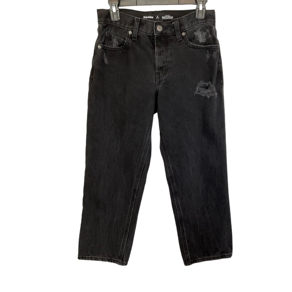 Old Navy High Rise Slouchy Straight Jeans